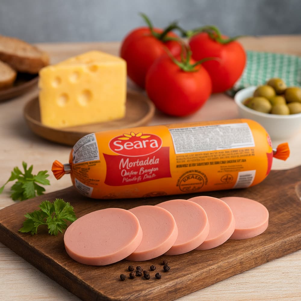 Mortadela de pollo Seara (500 g / 1.10 lb) - Miniatura 5
