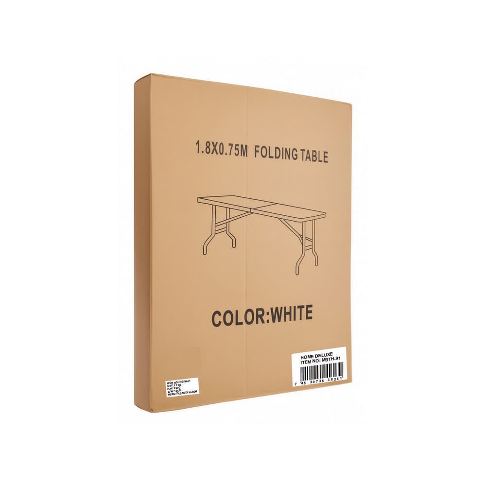 Mesa plegable por la mitad Home Deluxe - Miniatura 3