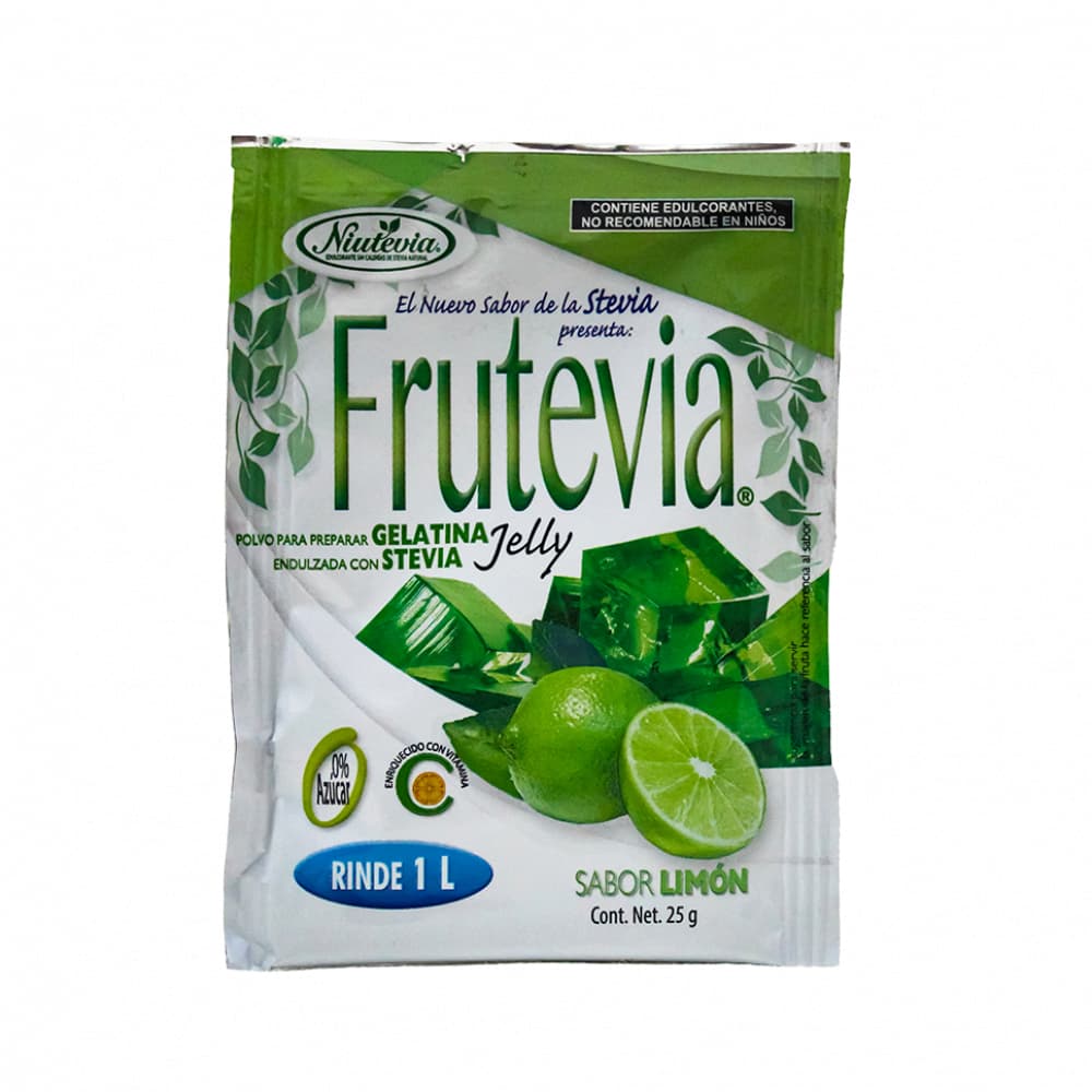 Gelatina sabor limón Frutevia (25 g) - Miniatura 3