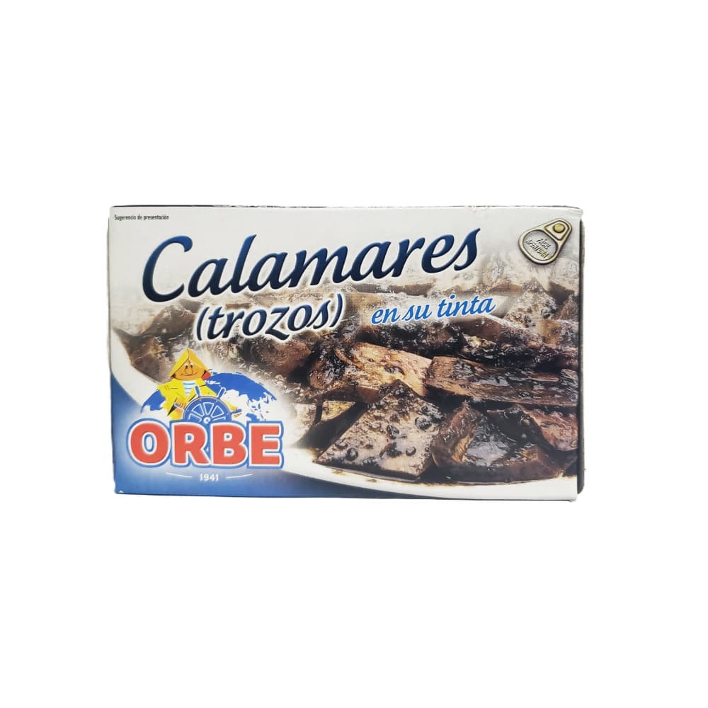 Trozos de calamares en su tinta Orbe (111 g / 3.88 oz) - Imagen 1