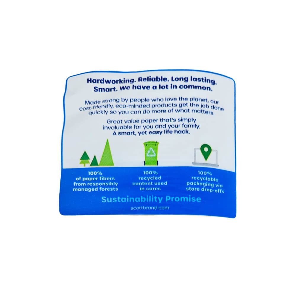 Papel sanitario doméstico Scott Brand (4 U) - Miniatura 3