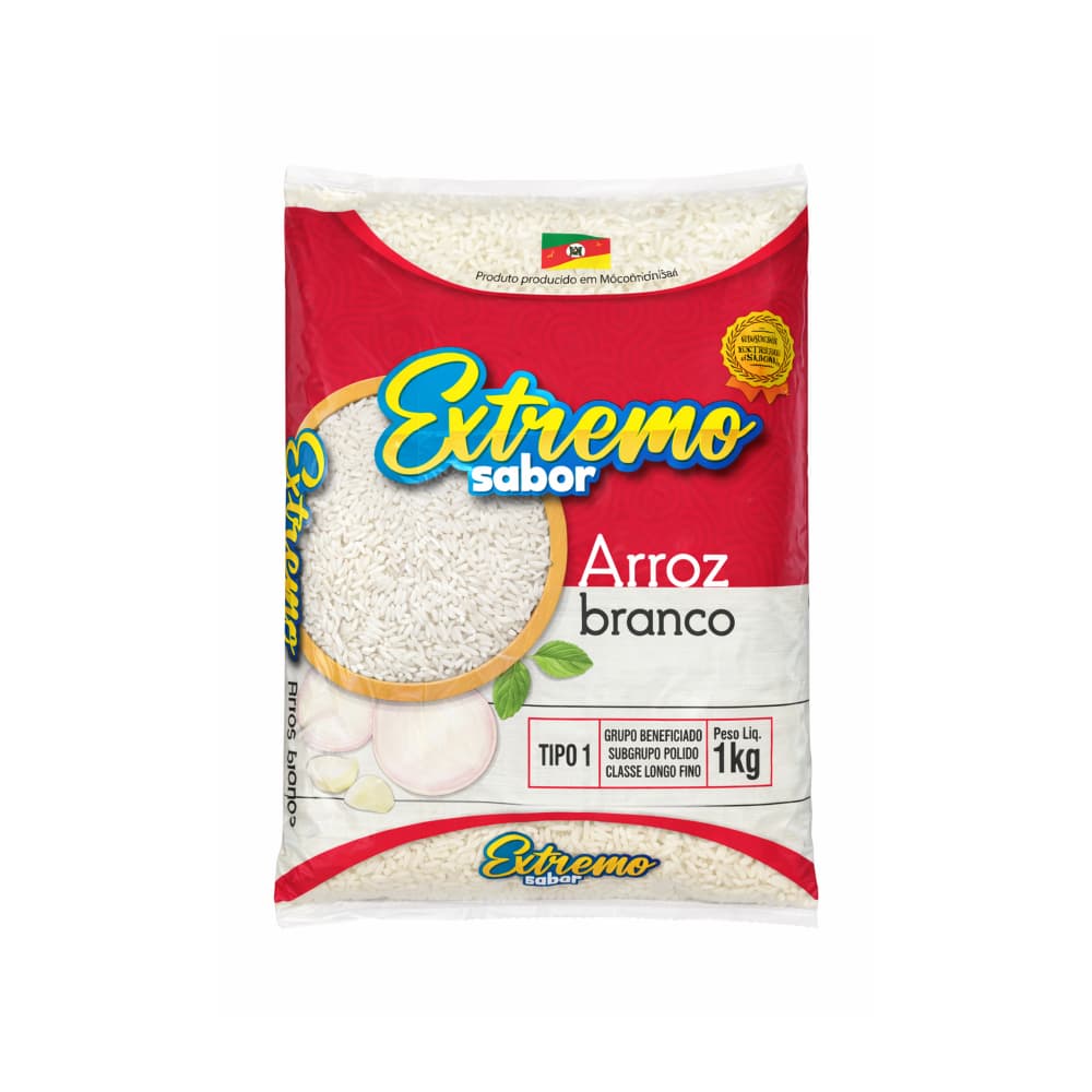 Combo Frijoles negros Serra (5 x 1 kg / 2.2 lb) + Arroz blanco tipo 1 Sabor Extremo (5 x 1 kg / 2.2 lb) - Miniatura 2