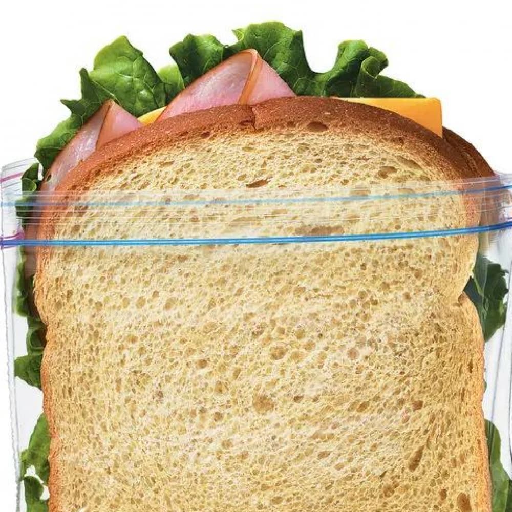 Bolsa plástica para sándwich con cierre dentado Smart Choice (40 U) - Miniatura 2