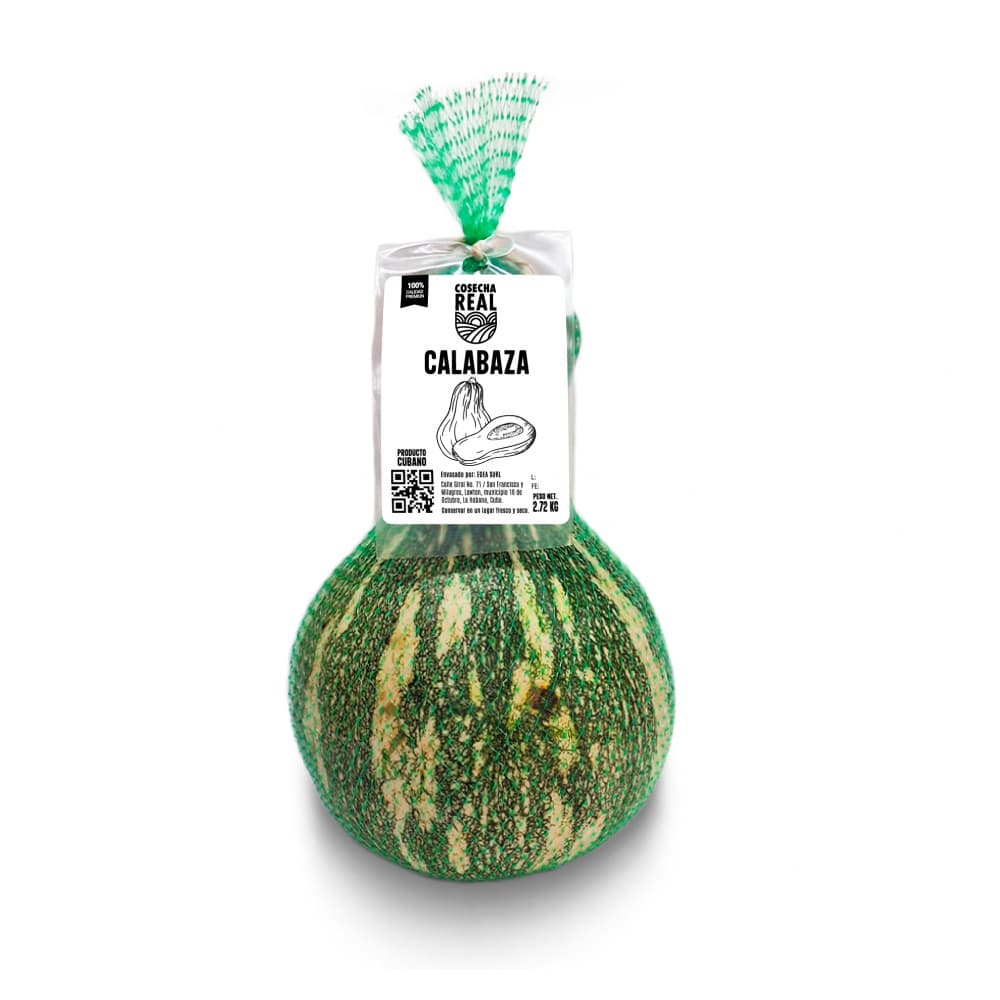 Calabaza Cosecha Real (2.72 kg / 6 lb) - Imagen 1