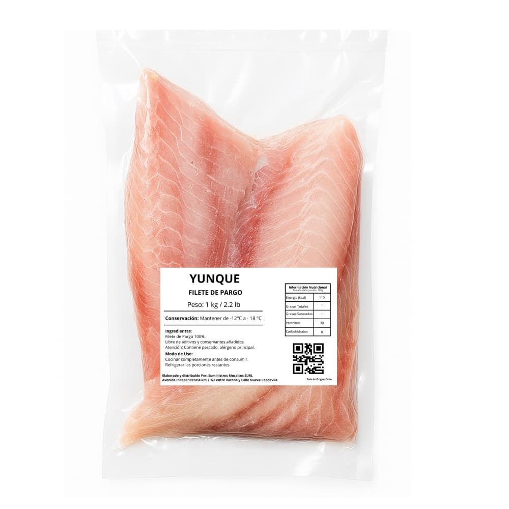 Filete de pargo Yunque (1 kg / 2.2 lb) - Miniatura 2