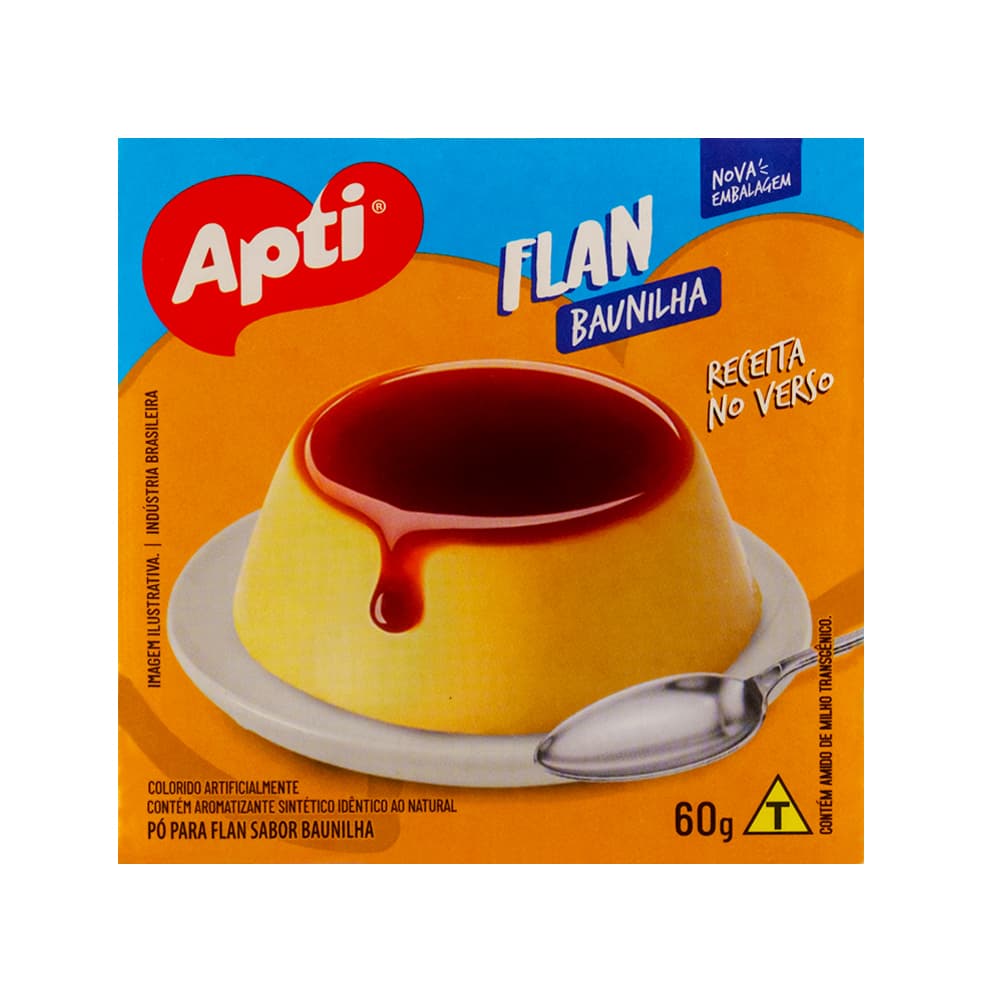 Flan sabor vainilla Apti (60 g / 2.1 oz) - Miniatura 2