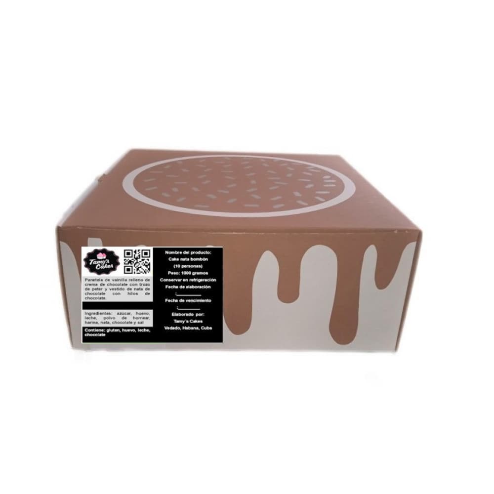 Cake nata bombón Tamy´s Cake (10 comensales) - Miniatura 4