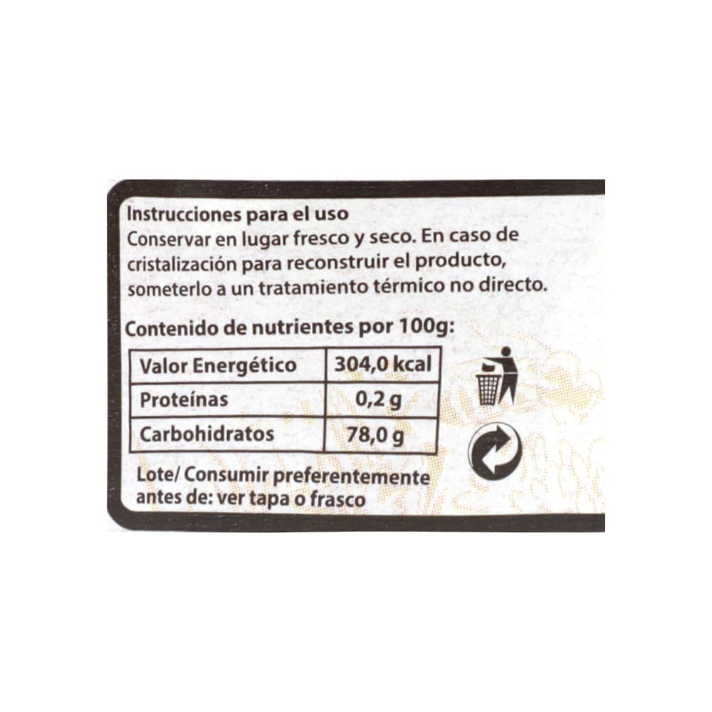Miel de abejas polifloral 100% natural Apisun (500 g / 1.1 lb) - Miniatura 3