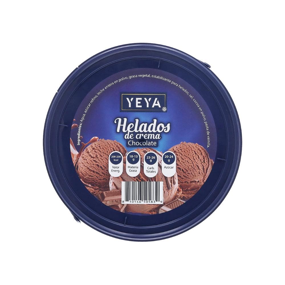 Helado de crema sabor a chocolate YEYA (4 L) - Miniatura 3