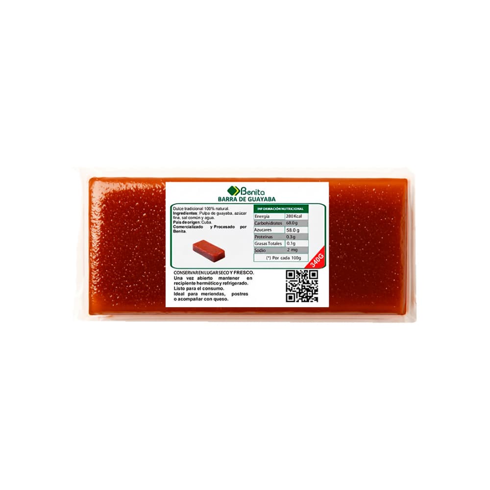 Barra de guayaba Benita (340 g / 11.99 oz) - Miniatura 1