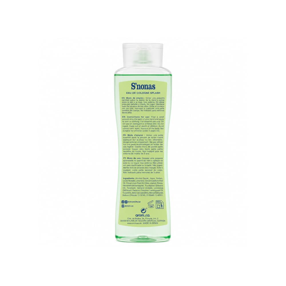 Colonia splash familiar S'nonas (750 ml) - Miniatura 2