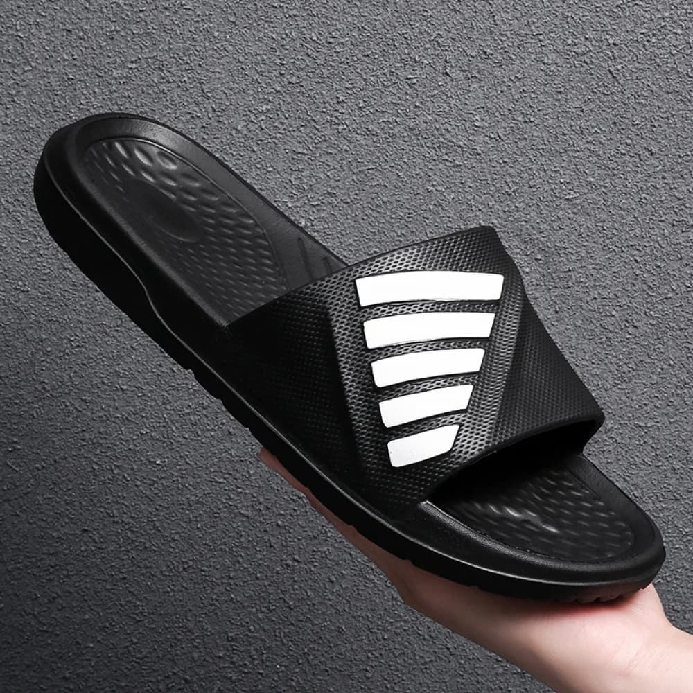 Chancleta de pala color negra para hombre Match (Talla 45) - Miniatura 3