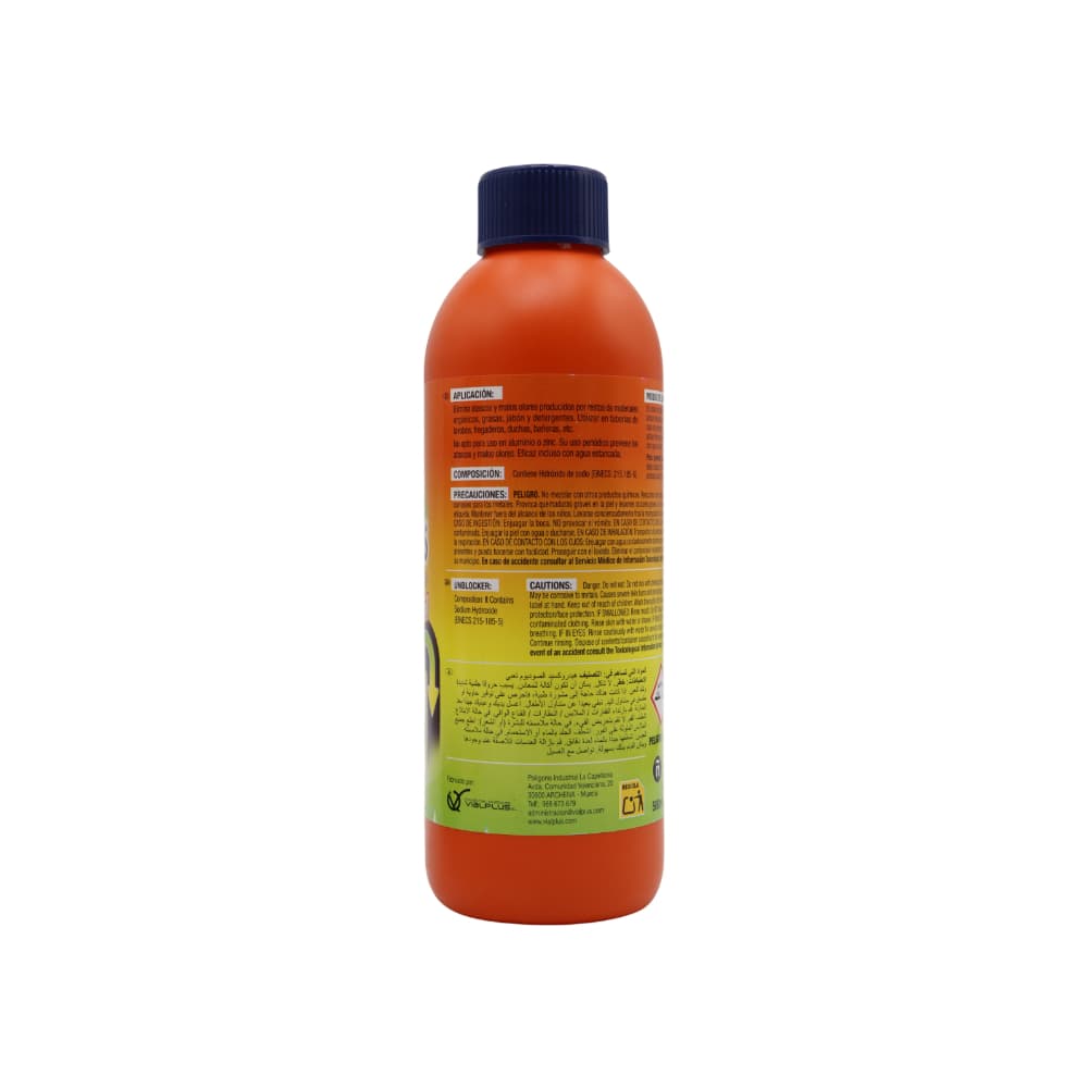 Desatascador de tuberías Vial Plus (500 ml) - Miniatura 2