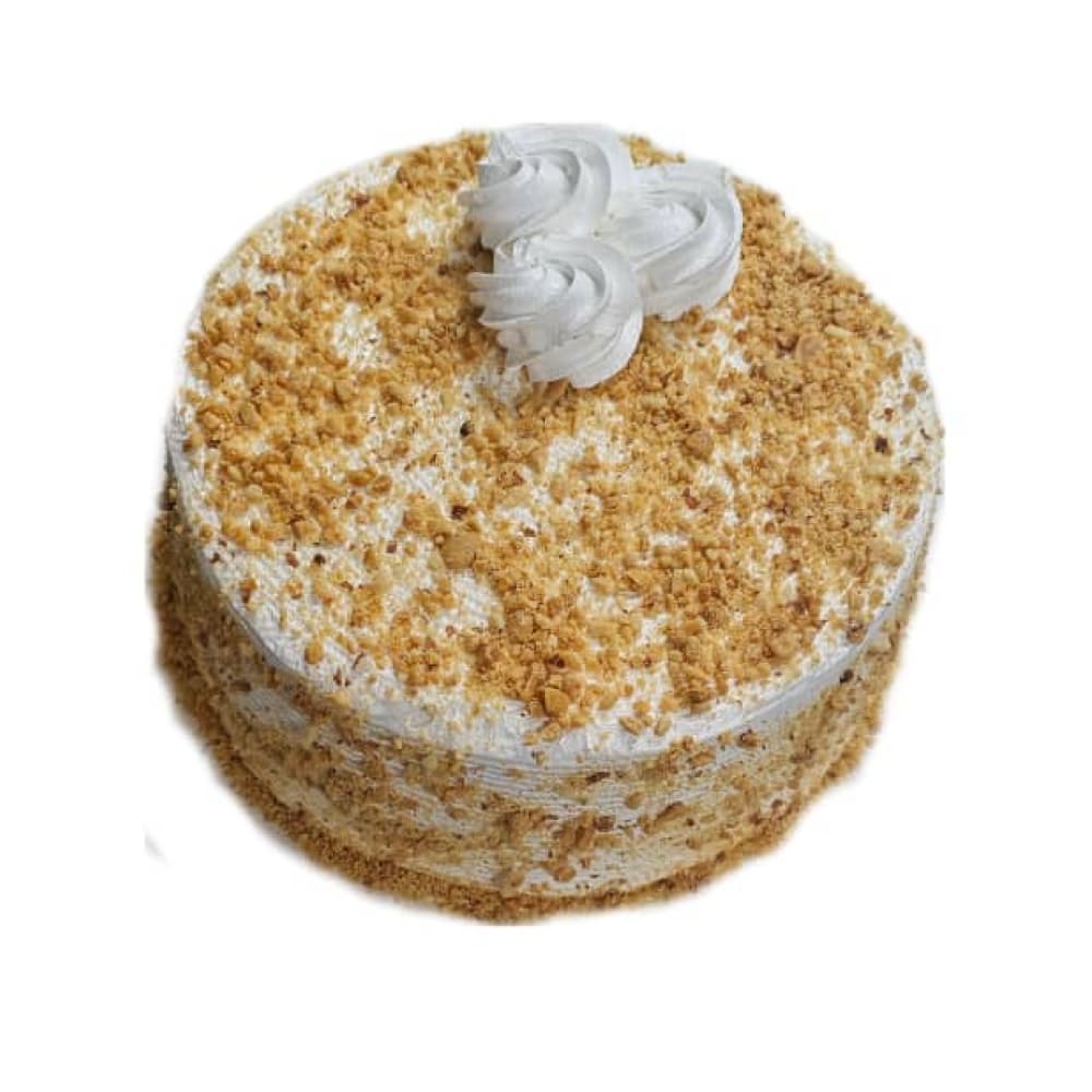 Cake de nata vainilla y almendra de Tamys Cakes (10 Comensales) - Imagen 1