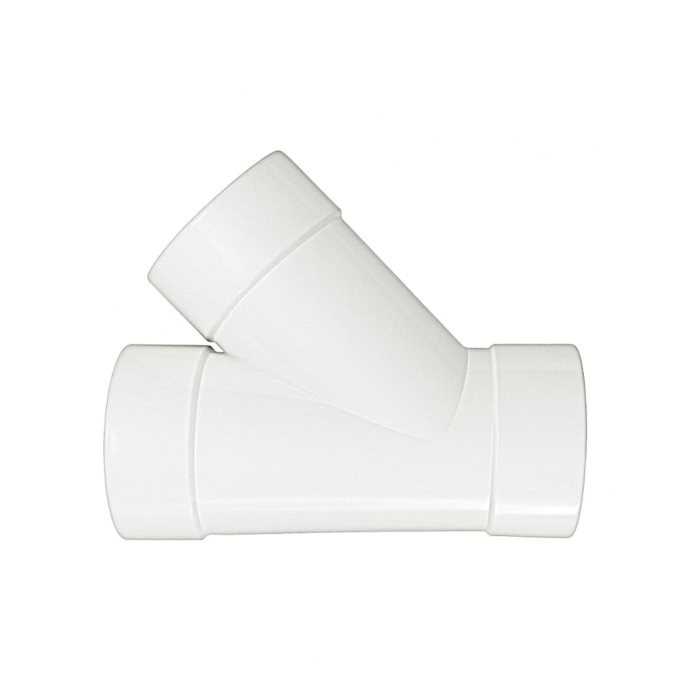 Conector PVC-U tipo Y de 4” para tubería de desagüe Malu - Miniatura 3