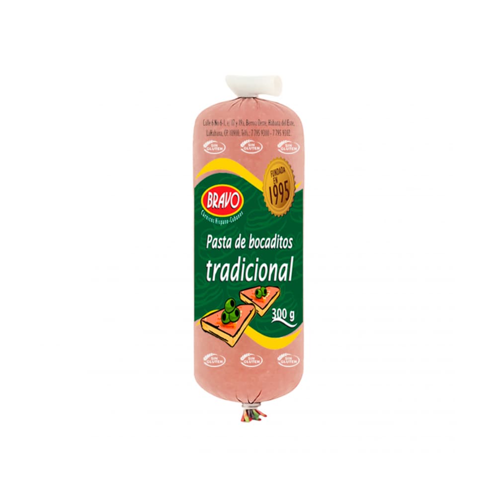 Pasta de bocadito tradicional Bravo (4 x 300 g / 10.6 oz) - Miniatura 4