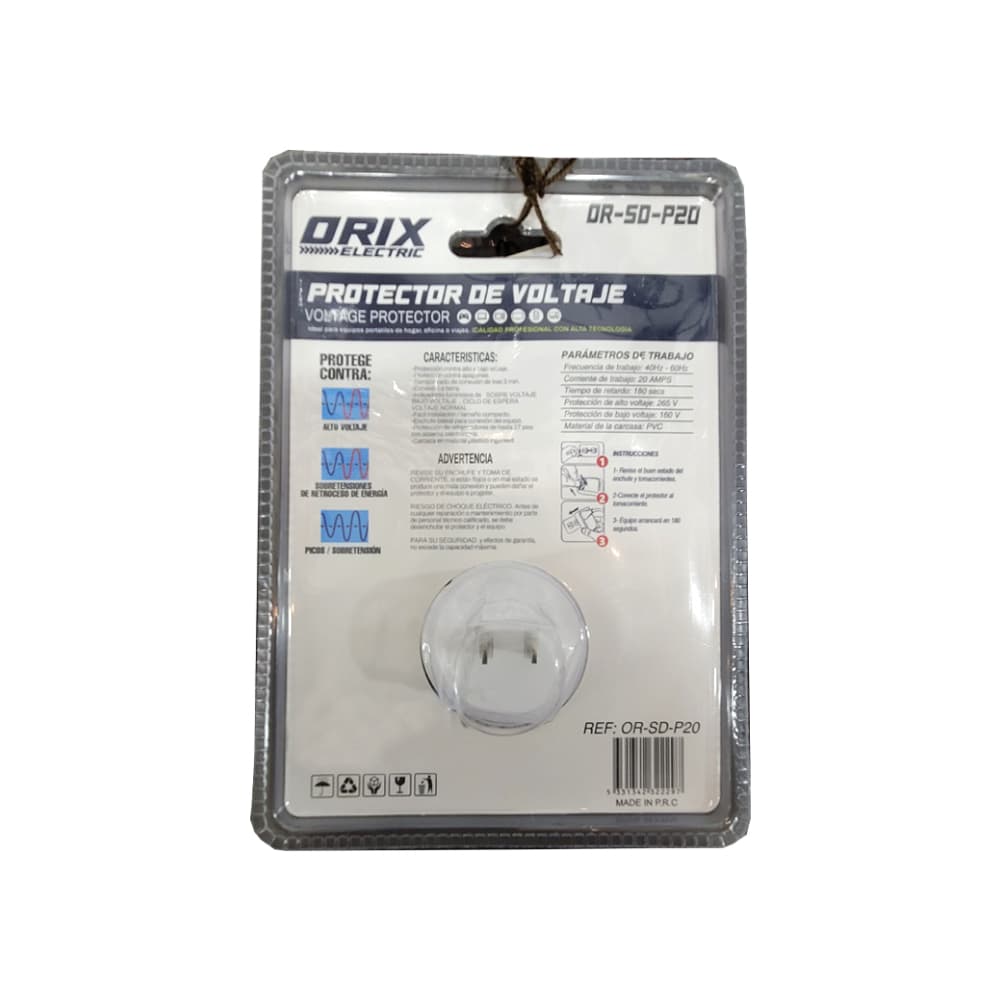 Protector de voltaje de 220 V / 20 A Orix - Miniatura 3