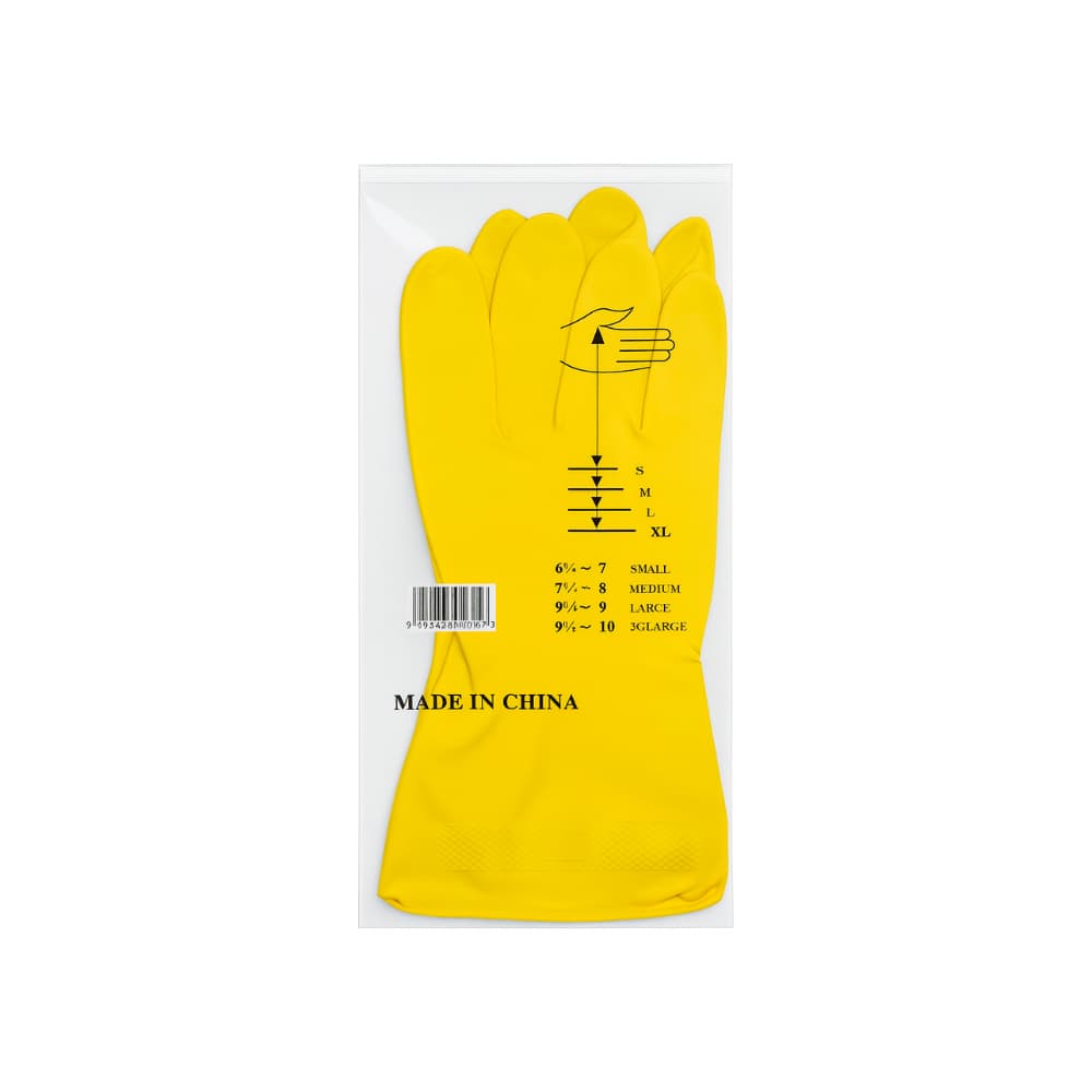 Guantes para el hogar de latex talla L - Miniatura 3