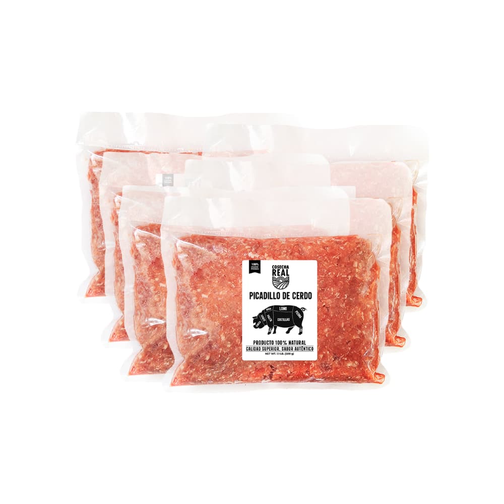 Picadillo de cerdo Cosecha Real (6 x 500 g / 1.1 lb) - Miniatura 1