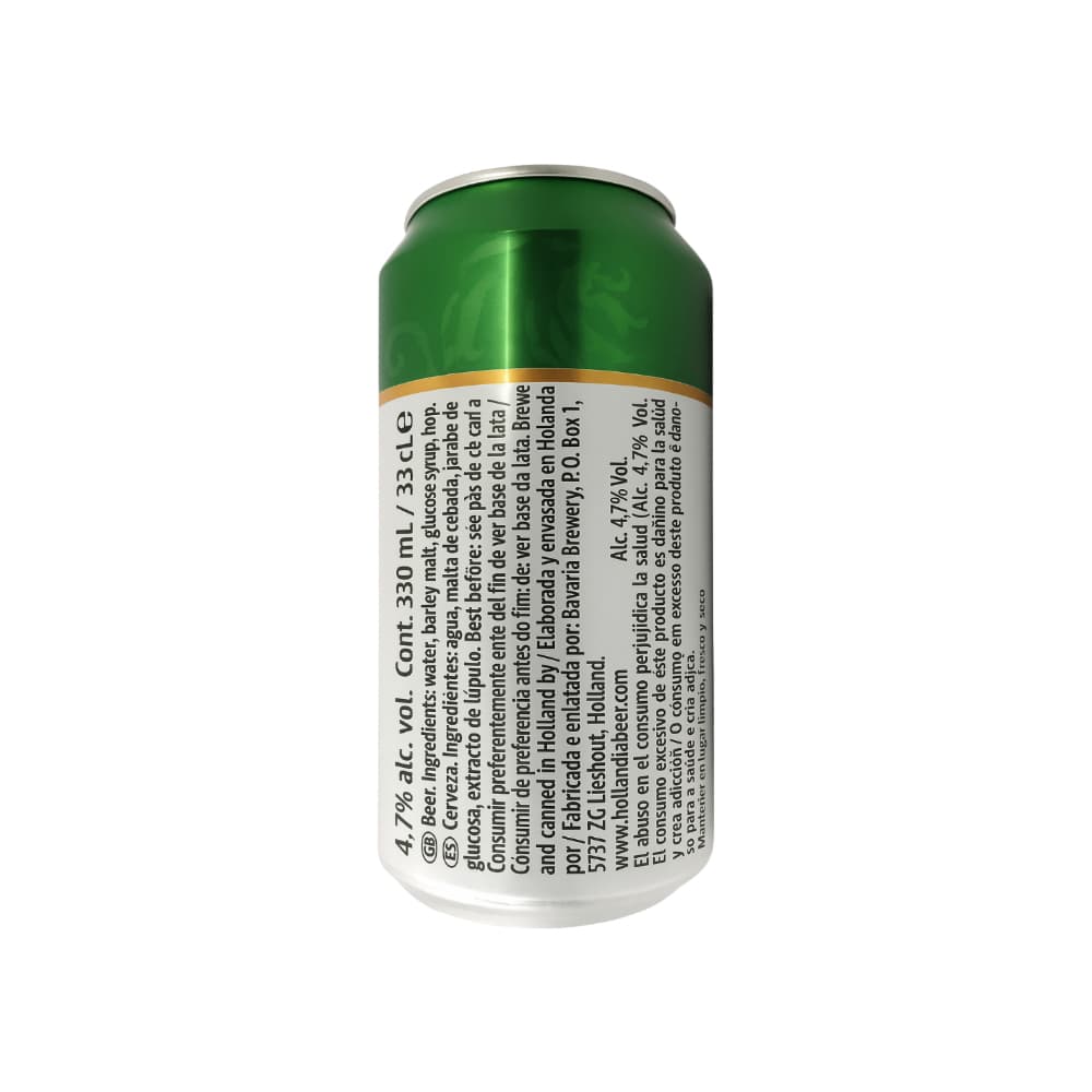 Cerveza Hollandia Premiun (24 x 330 ml / 11.64 fl oz) - Miniatura 3