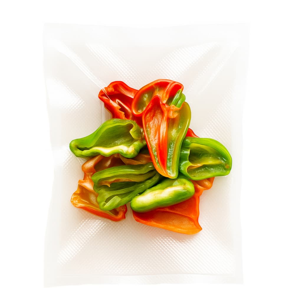 Mitades de pimientos congelados La Finca (1 kg / 2.2 lb) - Miniatura 2