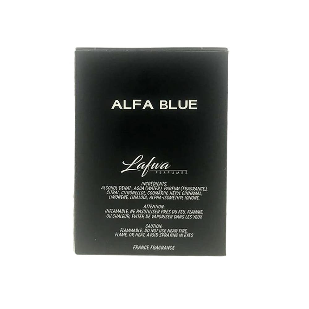 Eau de parfum para hombre con spray Alfa Blue (25 ml) - Miniatura 4