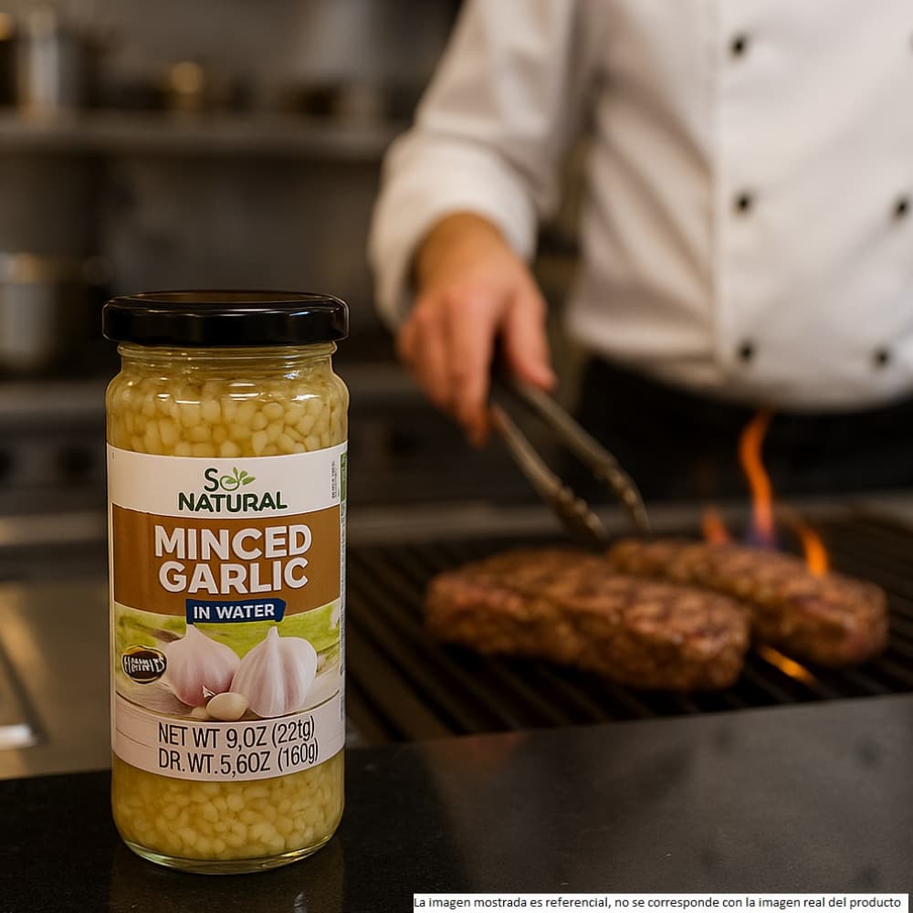 Ajo troceado en agua (227 g / 8 oz) - Miniatura 4