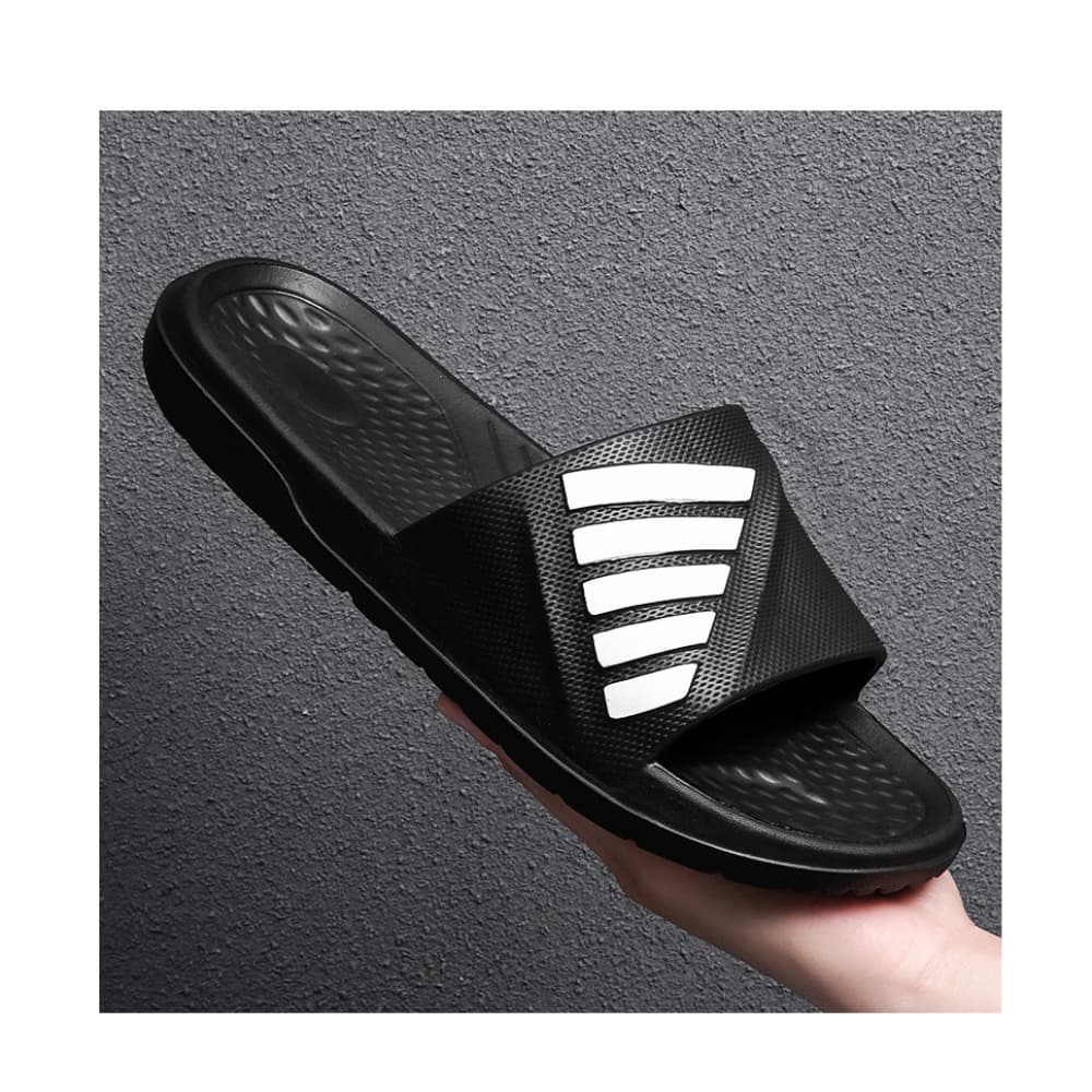 Chancleta de pala color negra para hombre Match 1 (Talla 44) - Miniatura 3