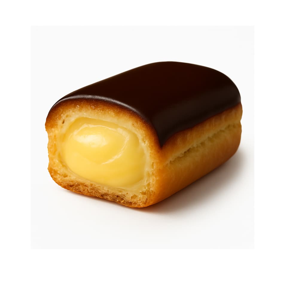 Eclear de crema pastelera de vainilla Kaona (24 U) - Miniatura 2