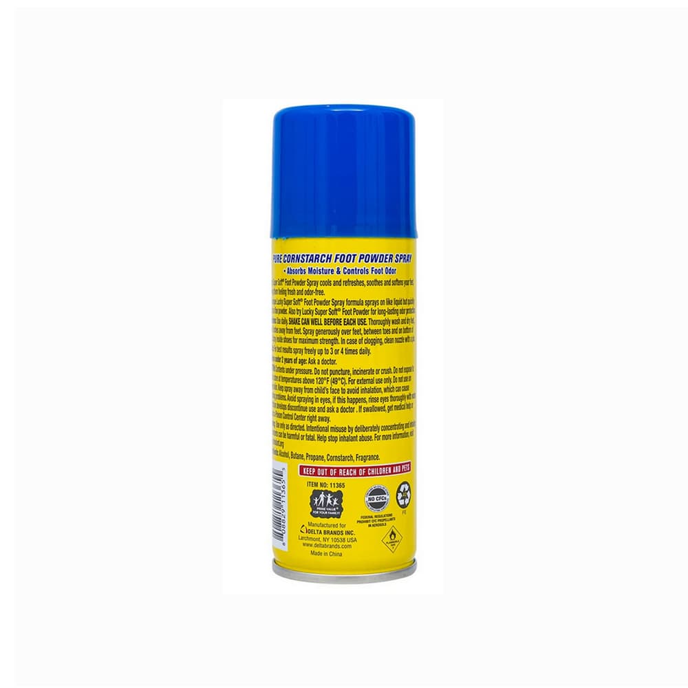 Spray de maicena para pies Lucky Super Soft (57 g / 2 oz) - Miniatura 2