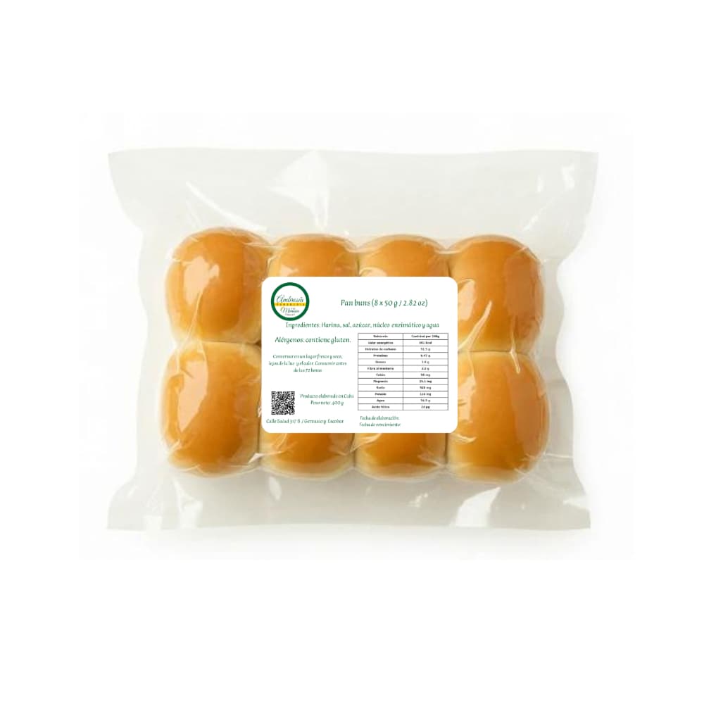 Pan buns Mimosa (8 x 50 g / 1.76 oz) - Miniatura 2