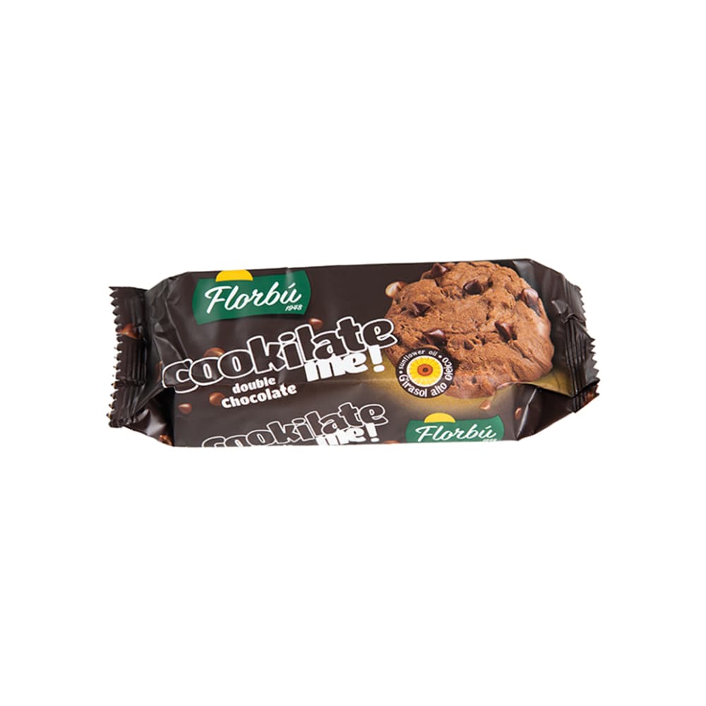 Galleta de cacao con chispas de chocolate cookilate Florbu (90 g / 3.17 oz) - Miniatura 2