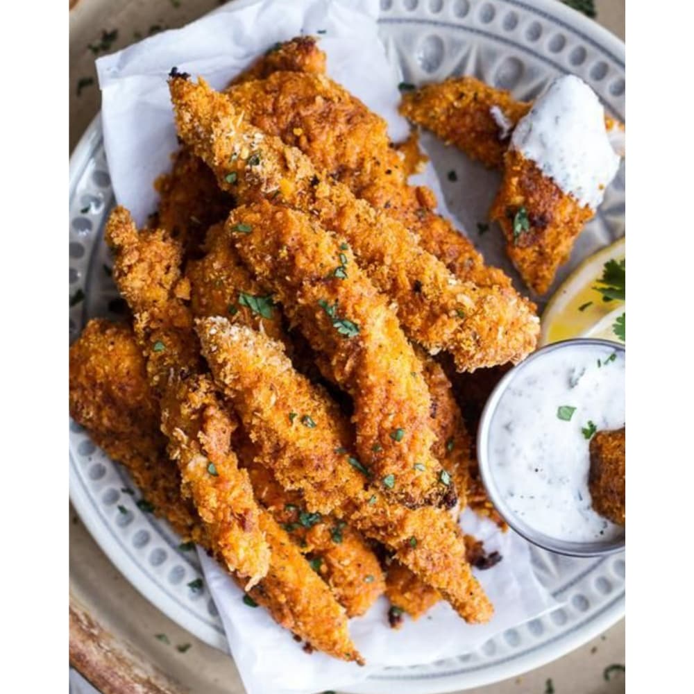 Fajitas de pollo empanizadas La Finca (500 g / 1.1 lb) - Miniatura 5