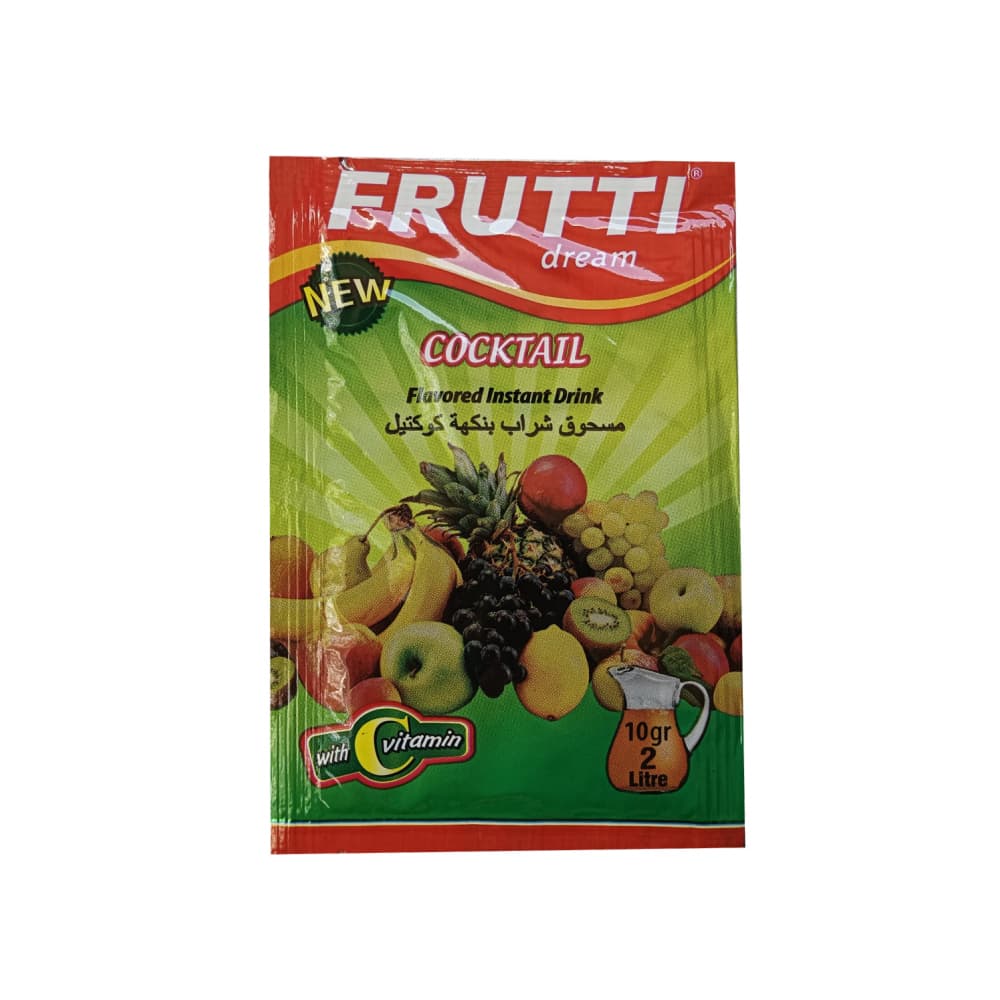 Refresco instantáneo sabor coctel de frutas Frutti Dream (10 g) - Imagen 1