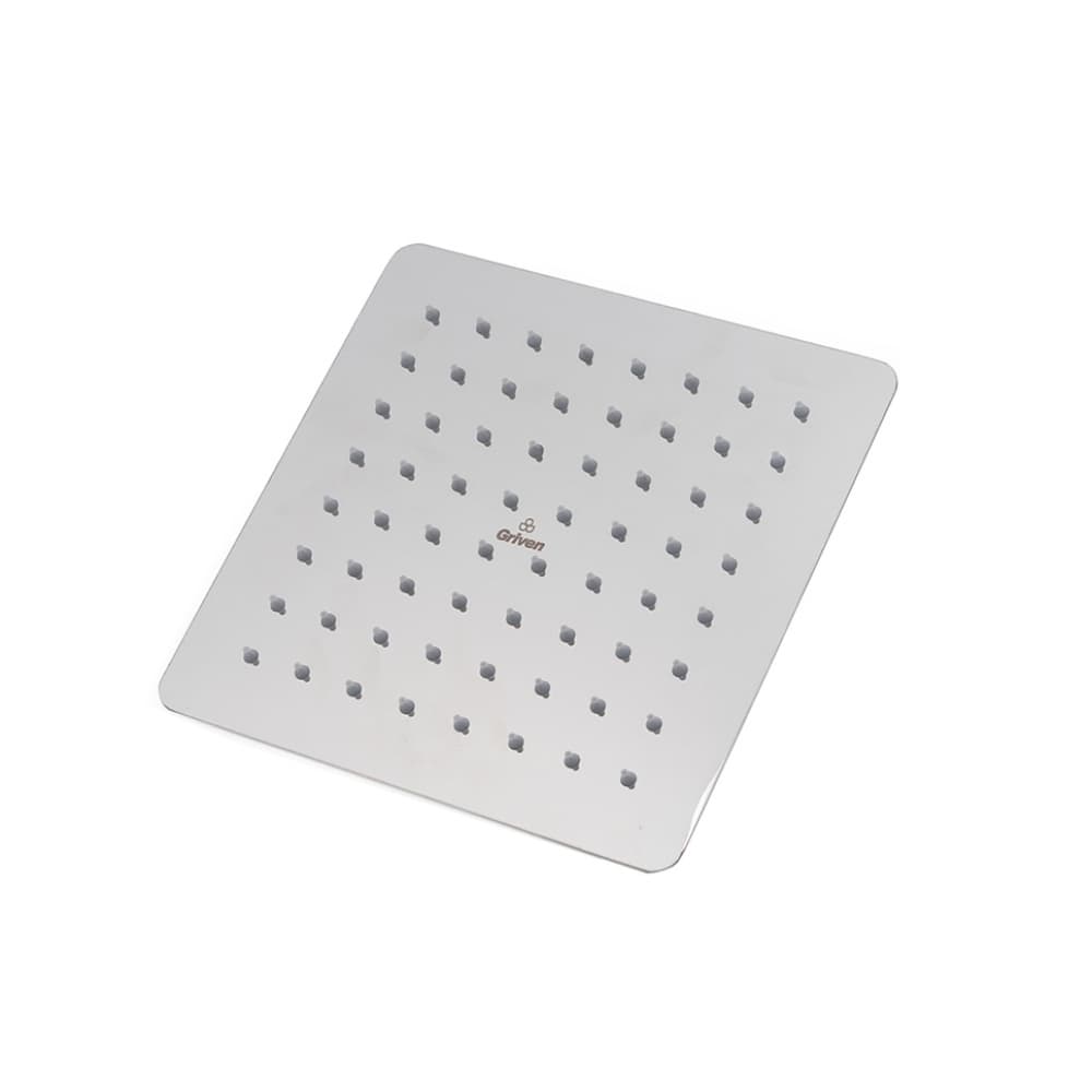 Regadera redonda para ducha de 6". Tipo lluvia acabado cromado Griven - Miniatura 6