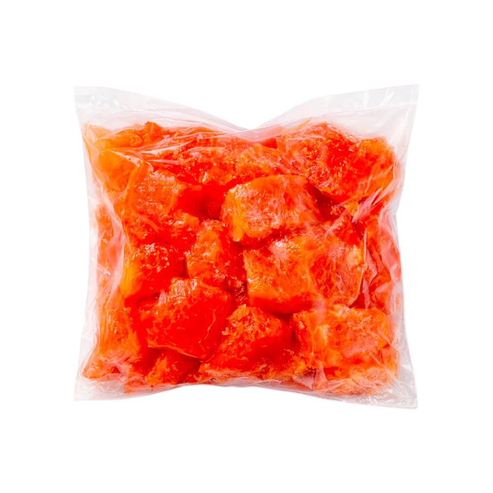 Trozos de frutabomba madura congelada (1 kg / 2.2 lb) - Miniatura 3