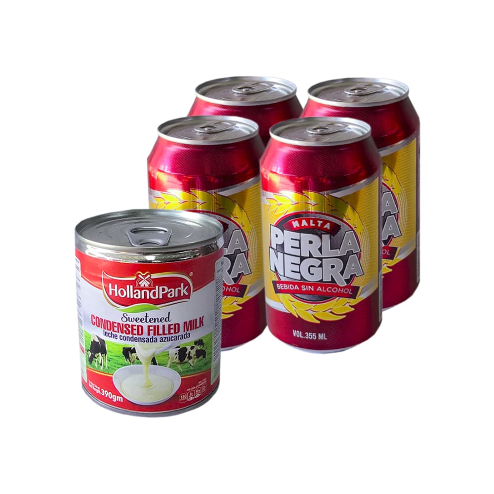 Leche condensada + malta Perla Negra - Miniatura 4