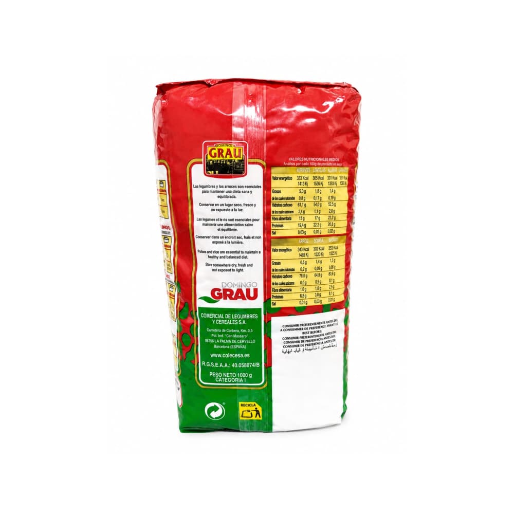 Garbanzos Domingo Grau (1 kg / 2.2 lb) - Miniatura 2