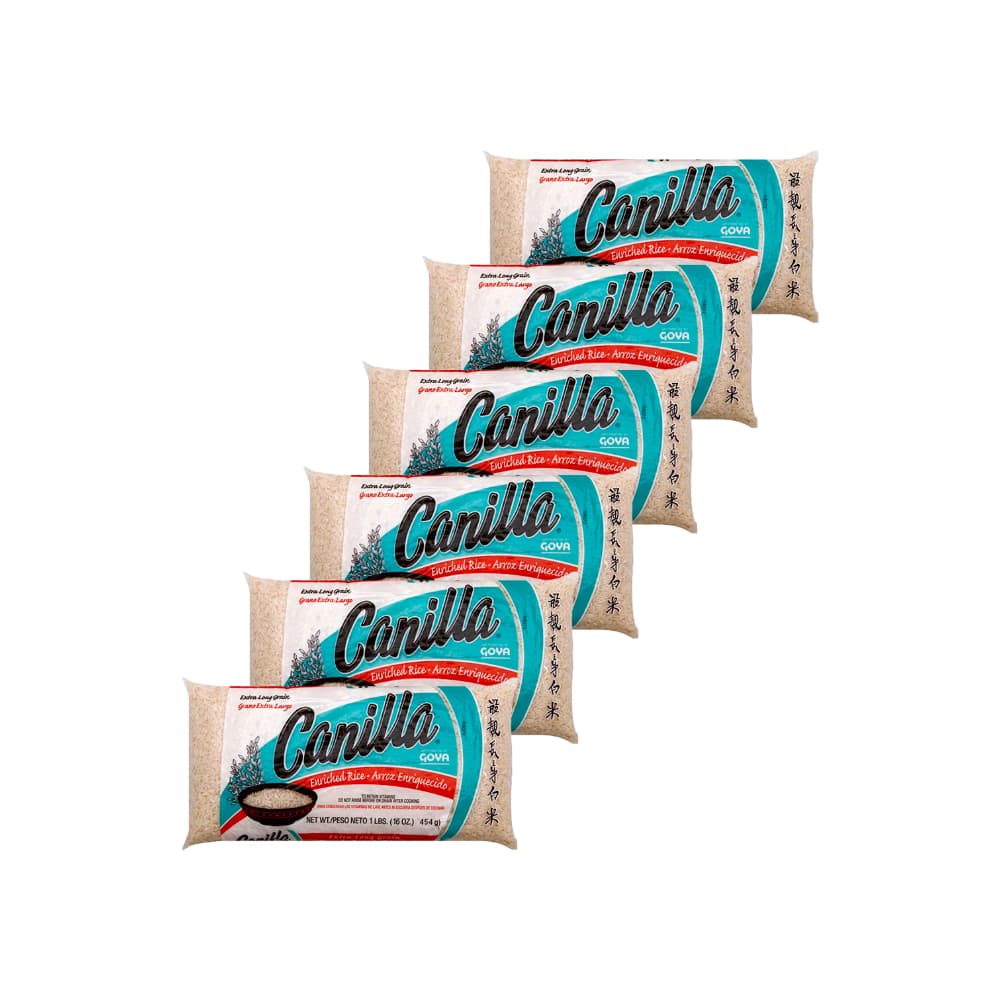 Arroz de grano extra largo Canilla Goya (6 x 454 g / 1 lb) - Imagen 1