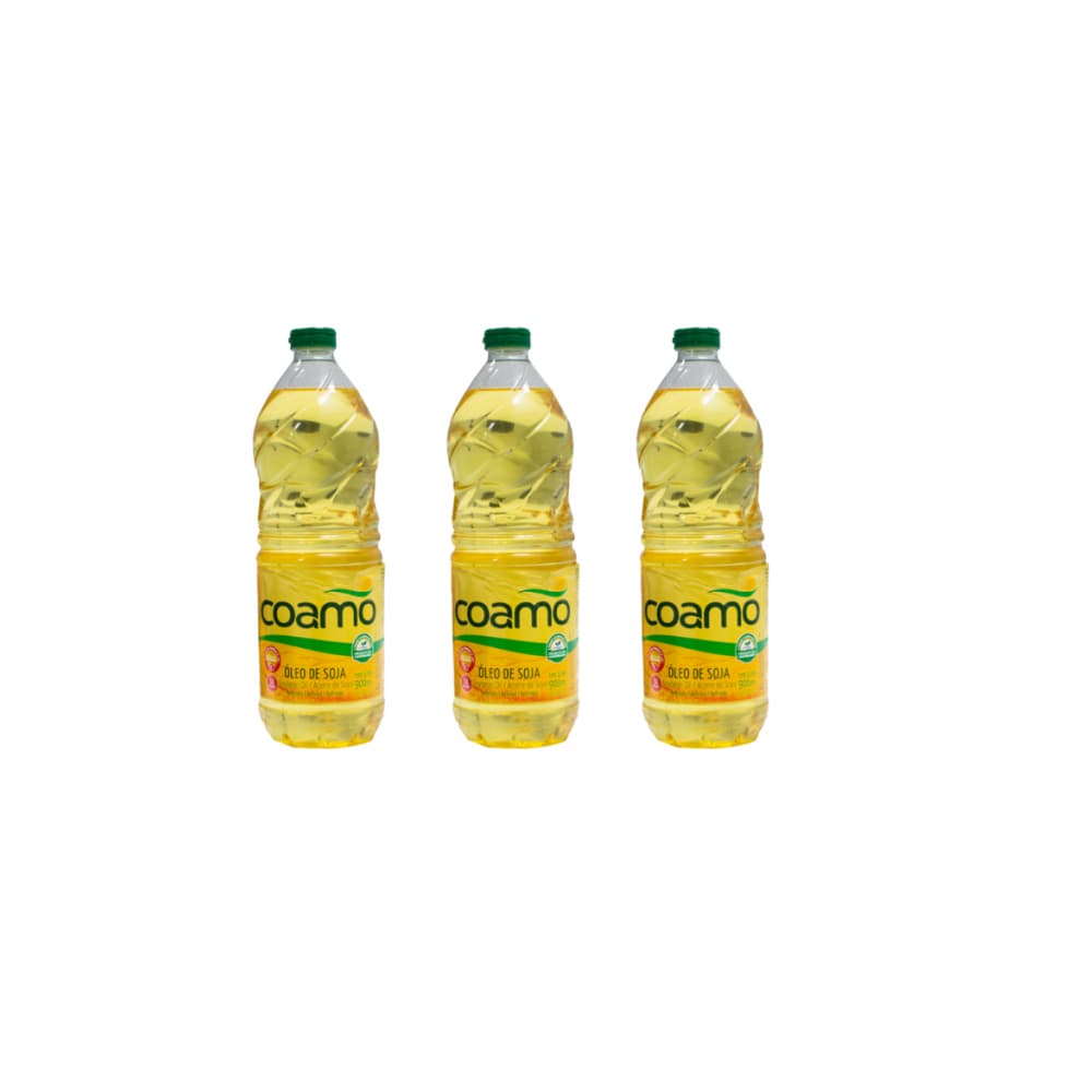 Combo de Aceite de soja refinado Coamo (3 x 900 ml) - Imagen 1