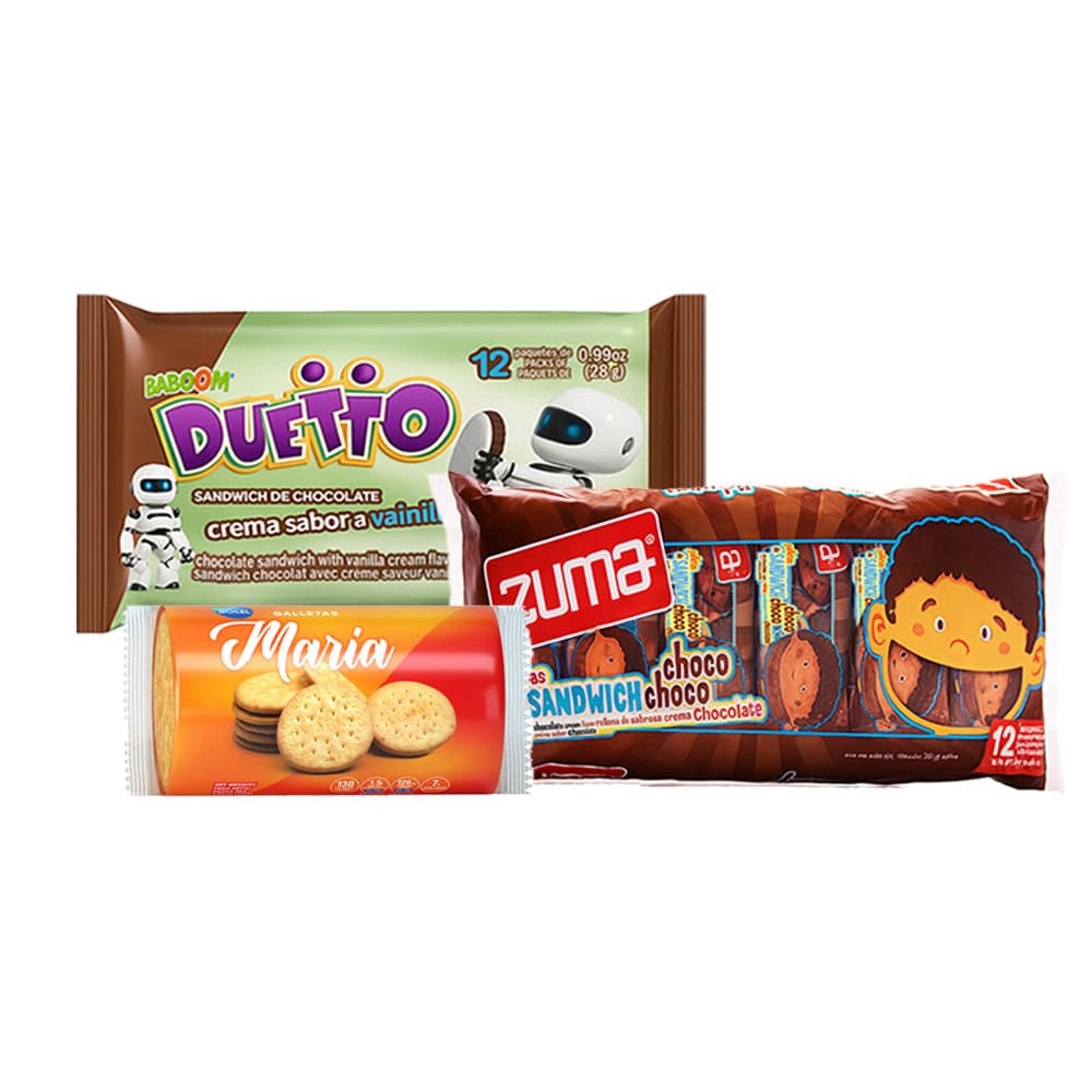 Combo de galletas dulces + galletas Maria - Imagen 1