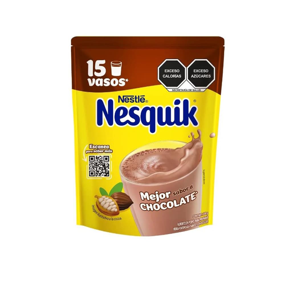 Chocolate en polvo Nesquik Nestlé (200 g / 7.05 oz) - Miniatura 5