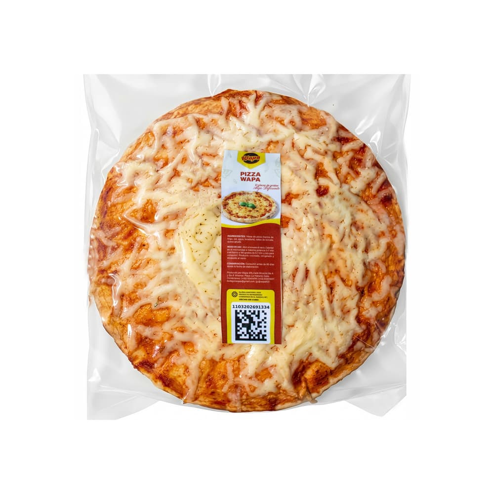 Pizza de 20 cm con queso congelada Wapa - Miniatura 1