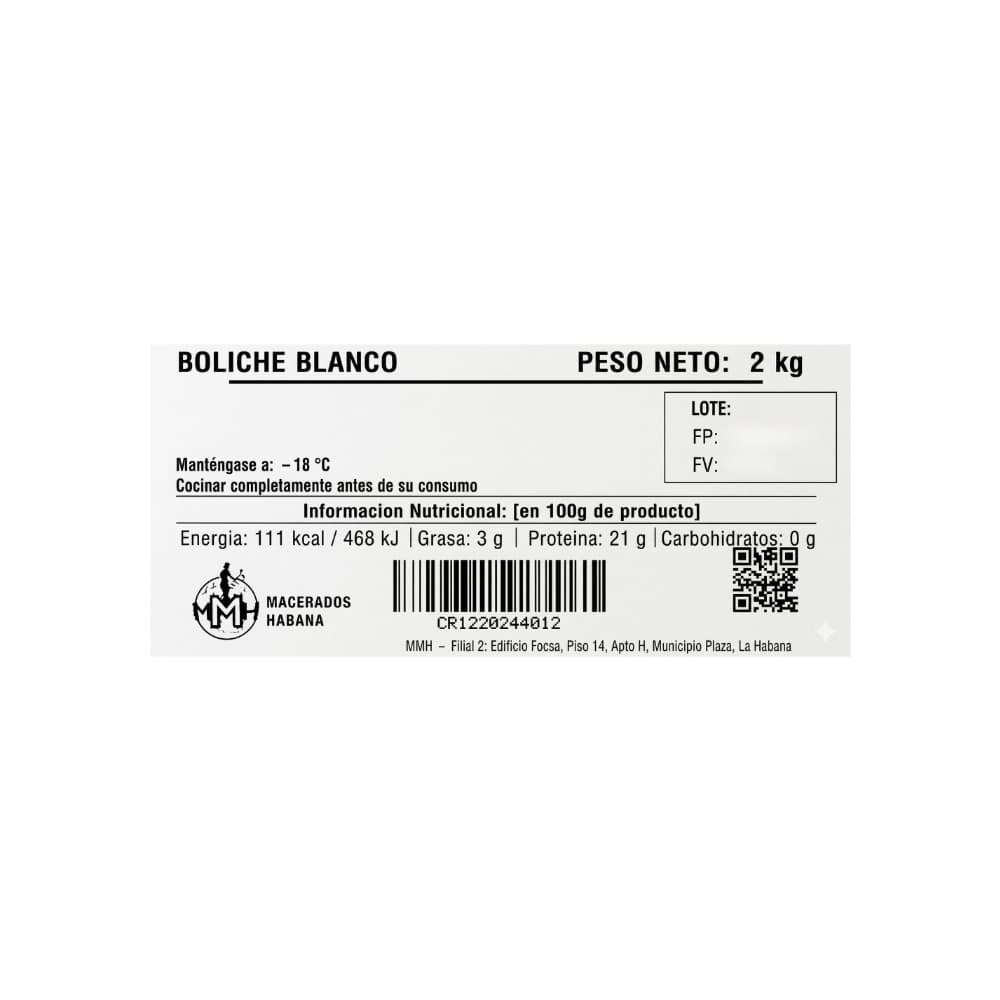 Boliche blanco de res Macerados Habana (2 kg / 4.4 lb) - Miniatura 3