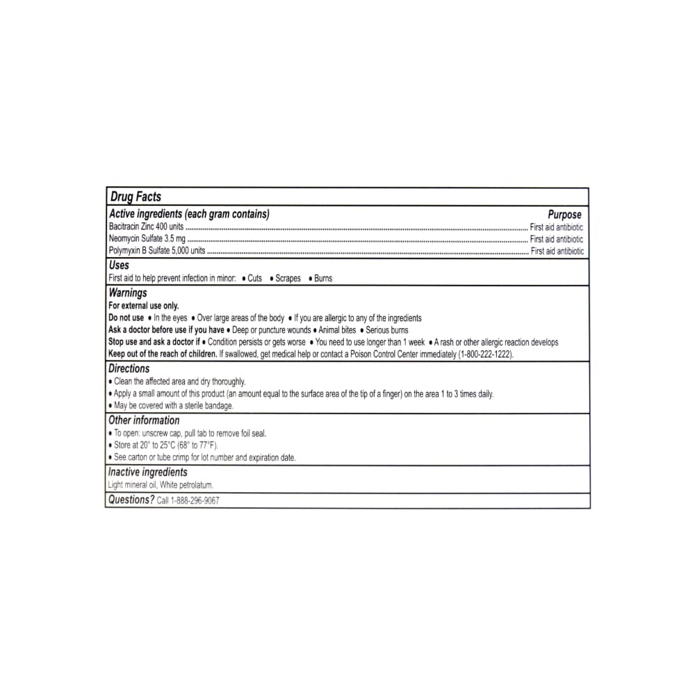 Ungüento triple antibiótico Major (28 g / 1 oz) - Miniatura 3