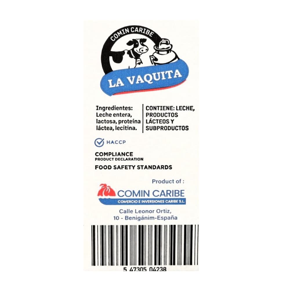 Leche en polvo amarilla La Vaquita (1 kg / 2.2 lb) - Miniatura 4