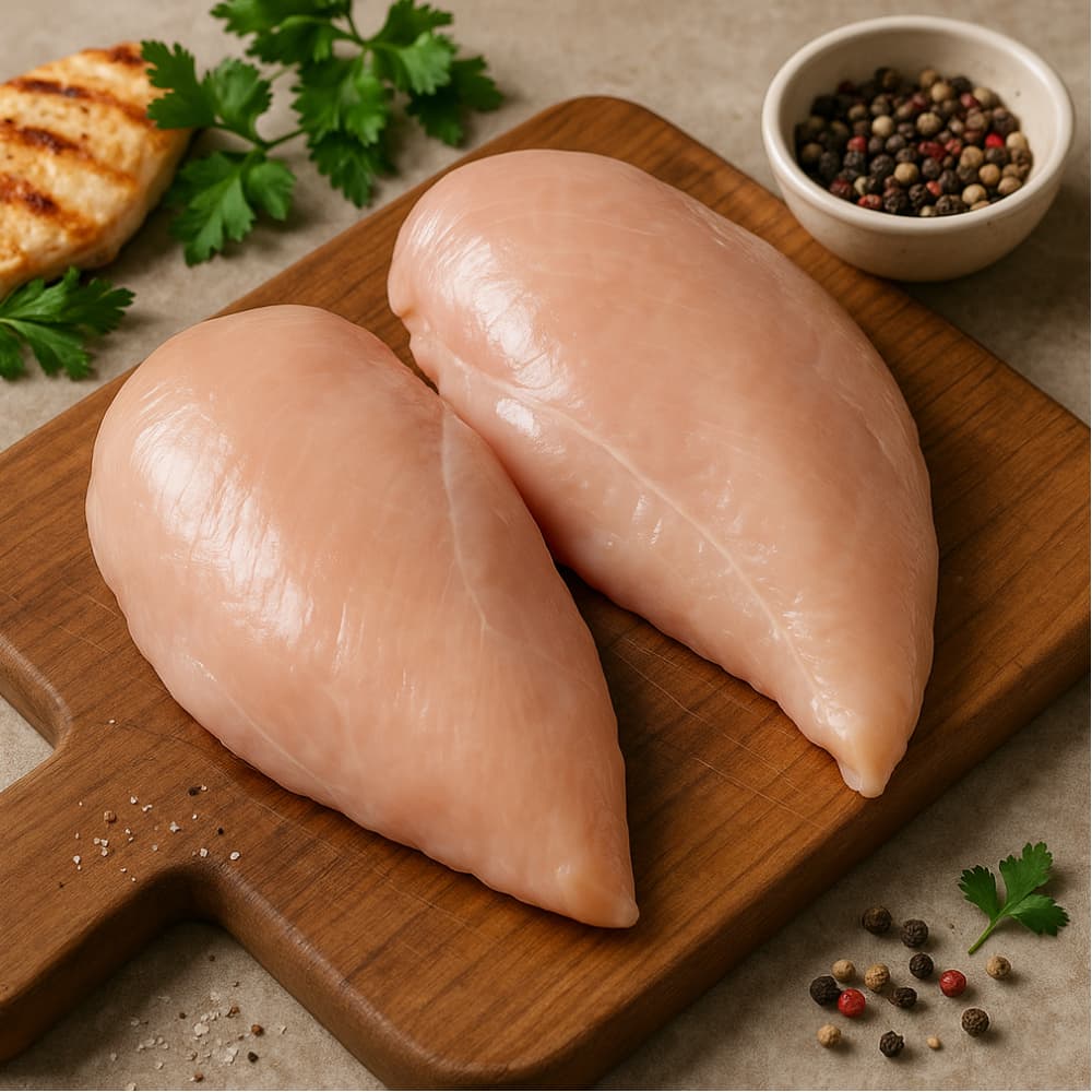Pechuga de pollo sin piel y sin hueso Nat (2 kg / 4.4 lb) - Miniatura 2