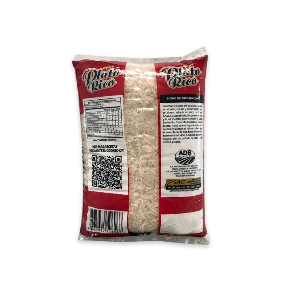 Arroz Plato Rico (1 kg / 2.2 lb) - Miniatura 2