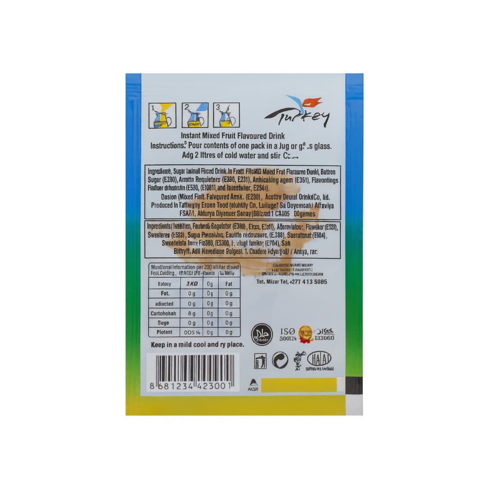 Refresco instantáneo sabor coco Vivi Fresh Erdem (10 g) - Miniatura 2