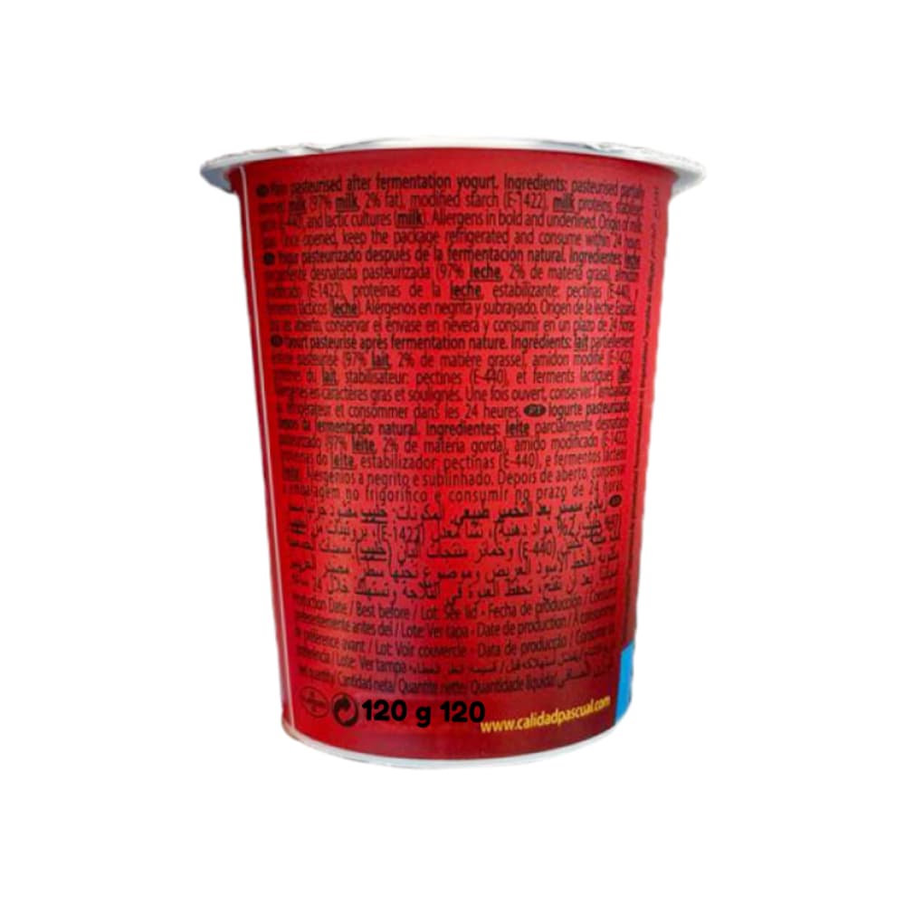 Yogurt natural Pascual (4 x 120 g / 4.23 oz) - Miniatura 3
